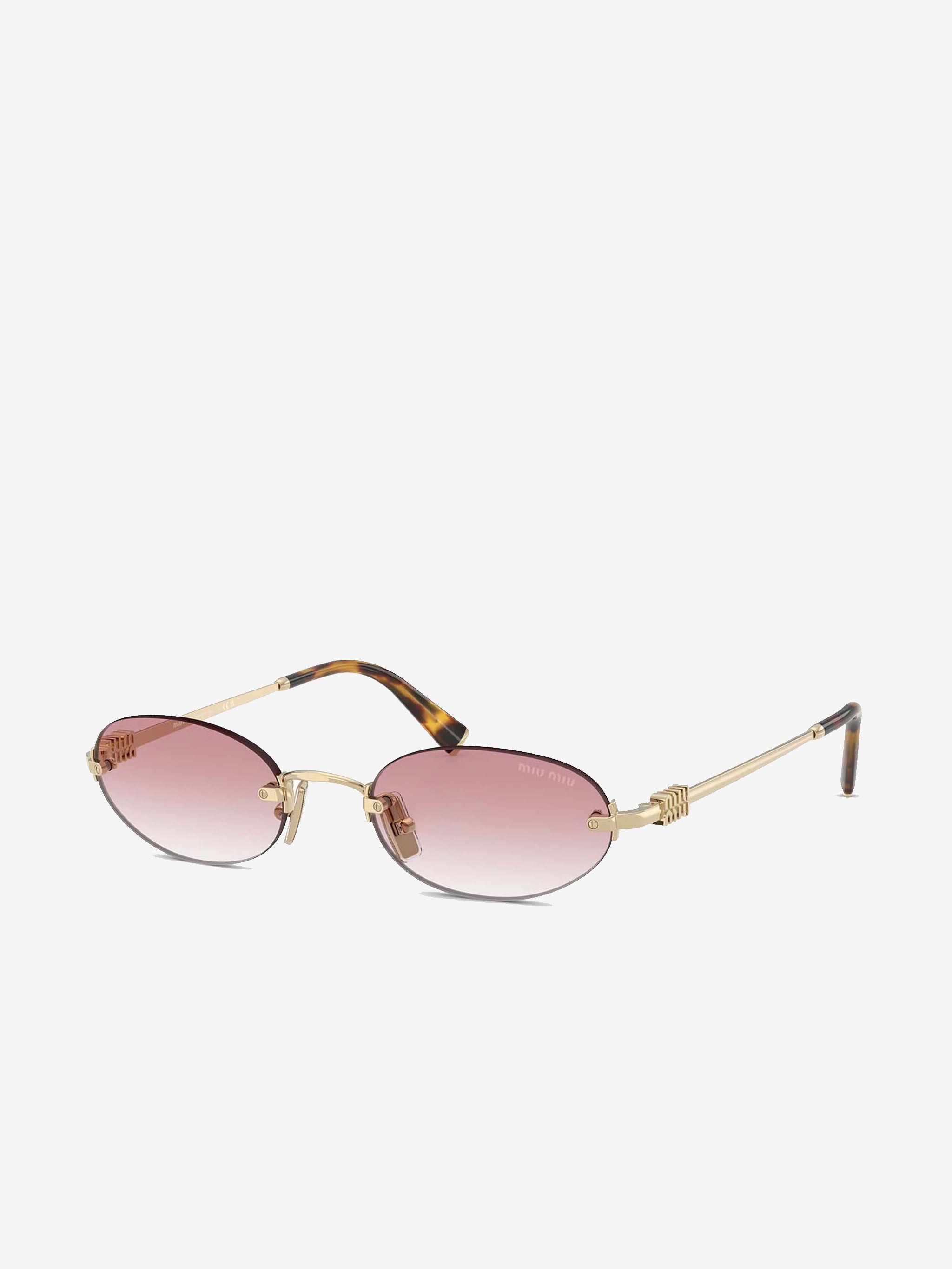 MIU MIU - Women Oval Sunglasses - 2