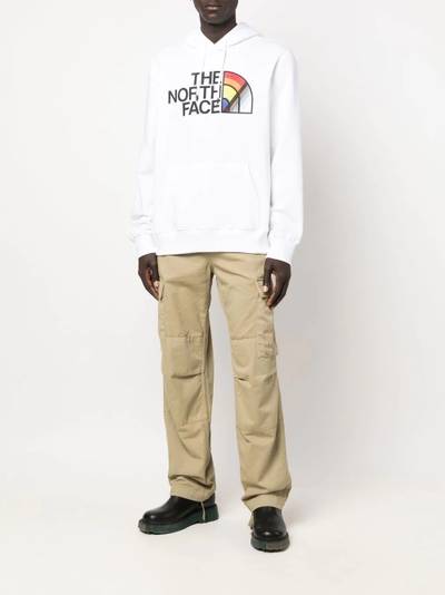 The North Face logo-print pullover hoodie outlook