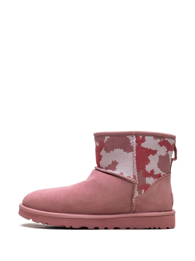 Classic Mini "Pink/Jagged Camo" ankle boots 5