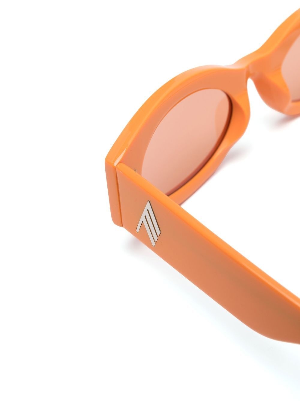 logo-plaque rectangle-frame sunglasses - 3