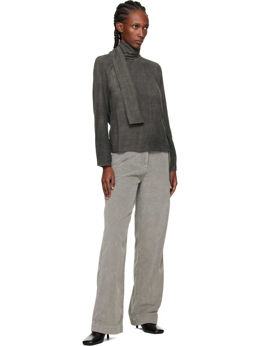 Gray Virtuous Blouse - 4