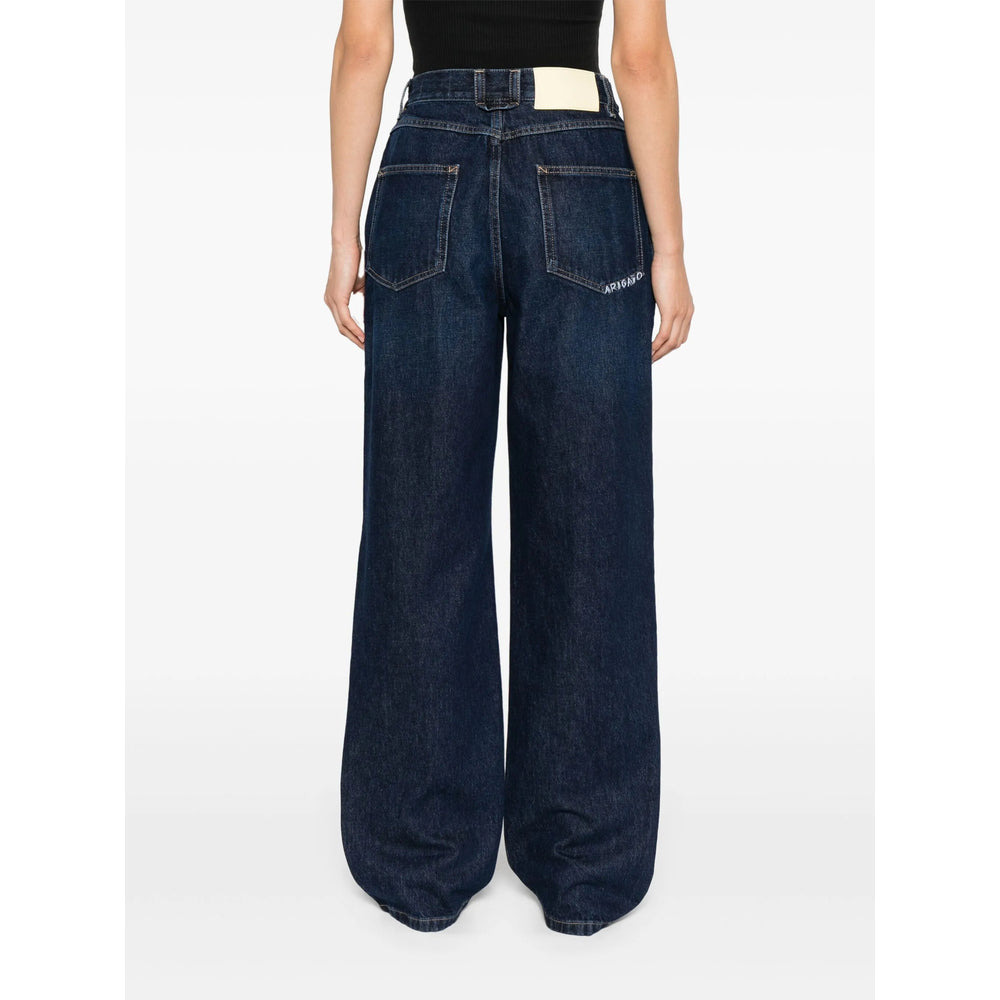 Axel Arigato Blue Denim - Wide-Leg Jeans Women - 3