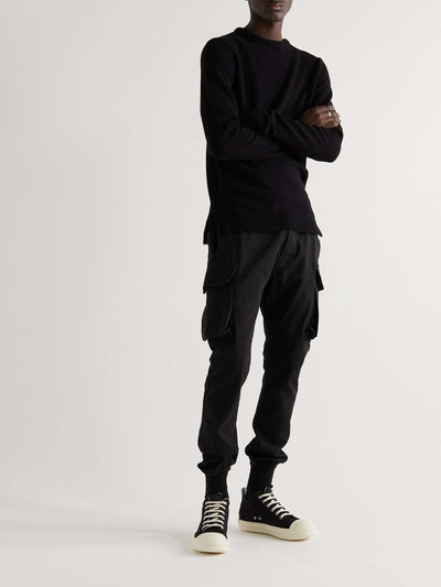 Rick Owens DRKSHDW Mastodon Slim-Fit Tapered Cotton-Jersey Sweatpants outlook