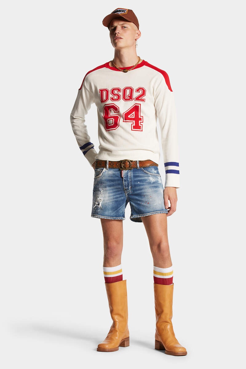 MEDIUM WORN OUT BOOTY WASH SEXY 70'S SHORTS - 3