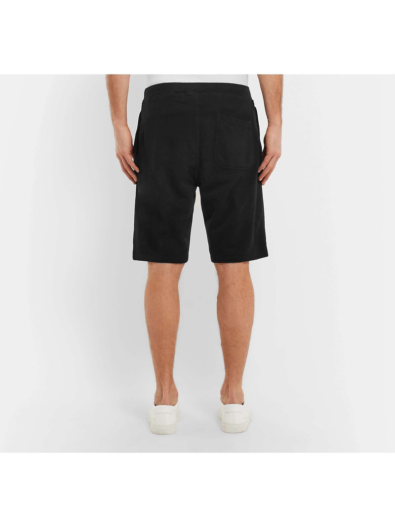 Brushed Loopback Cotton-Jersey Shorts 5
