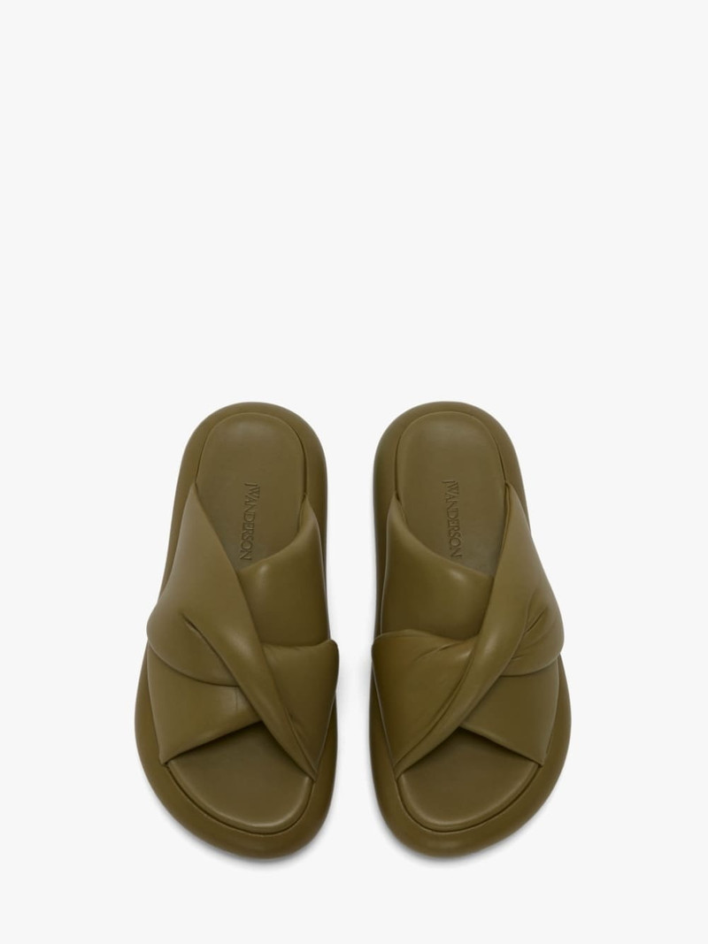 BUMPER-TUBE TWIST PLATFORM SANDALS 5