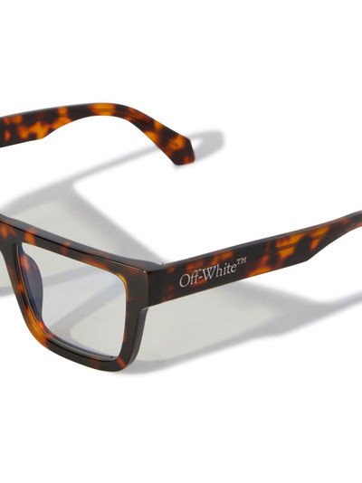 Off-White square-frame optical glasses outlook