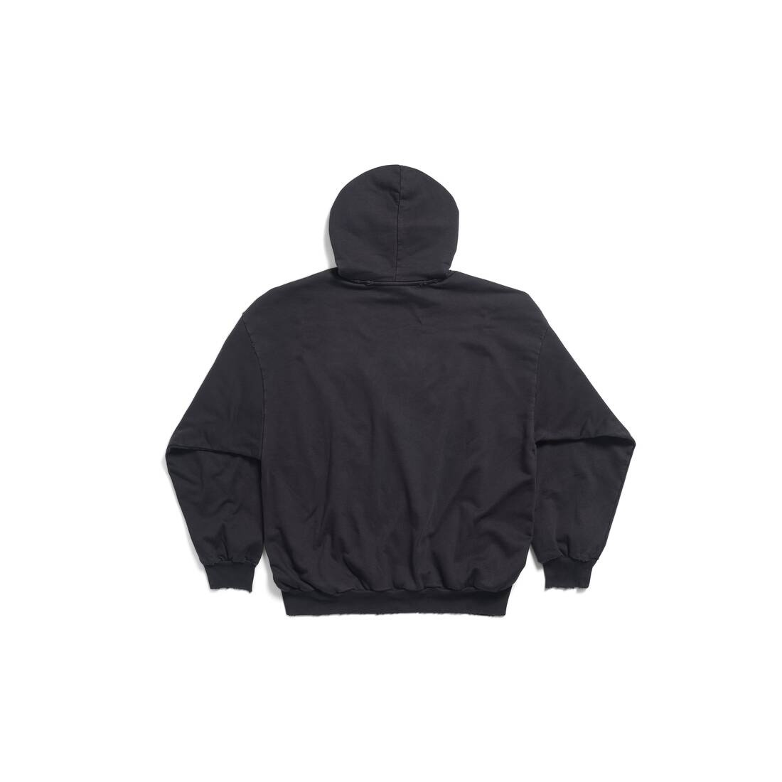 Institutional Hoodie Medium Fit in Black - 2