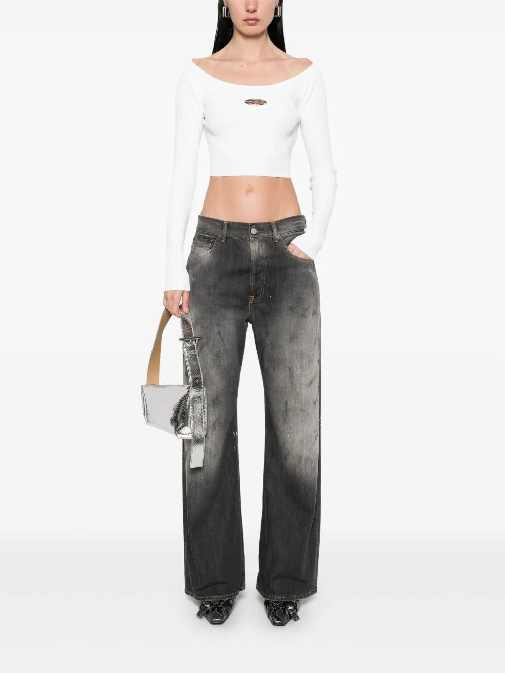 Diesel Women M-Vera-Ls T-Shirt - 2