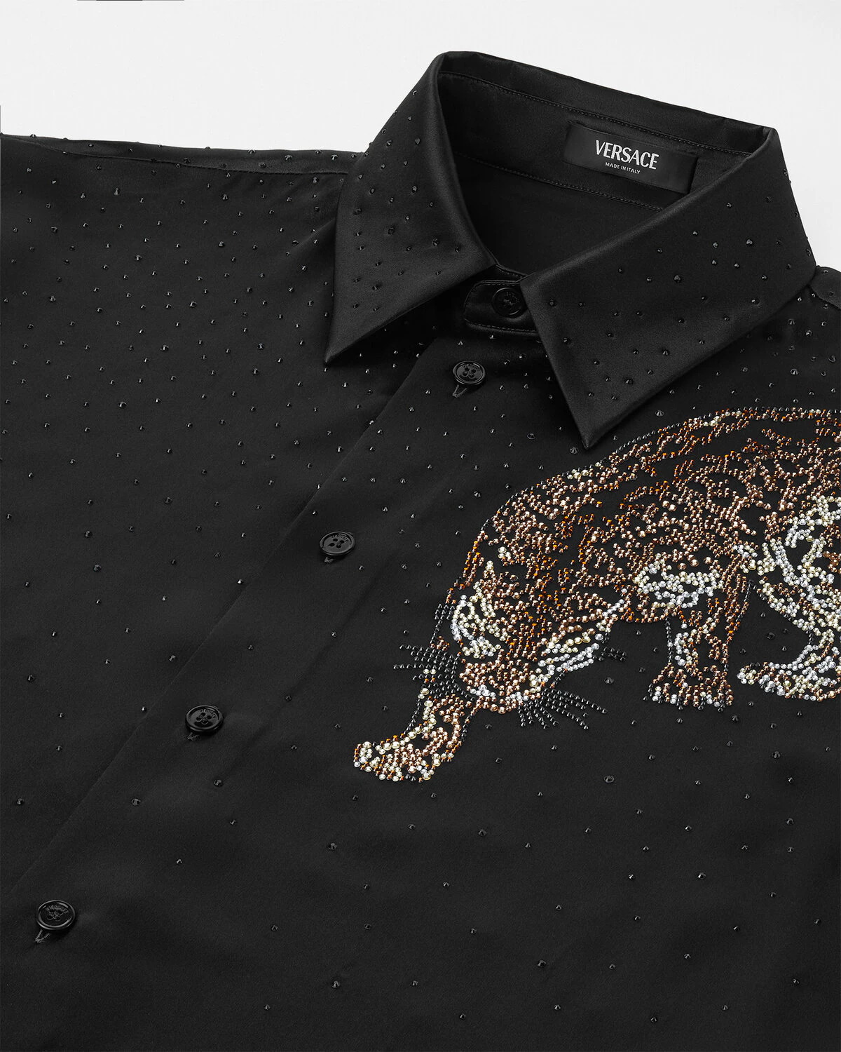Crystal Versace Leopard Shirt - 2