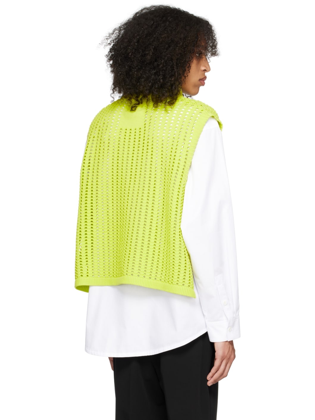 Yellow Half-Zip Vest - 3