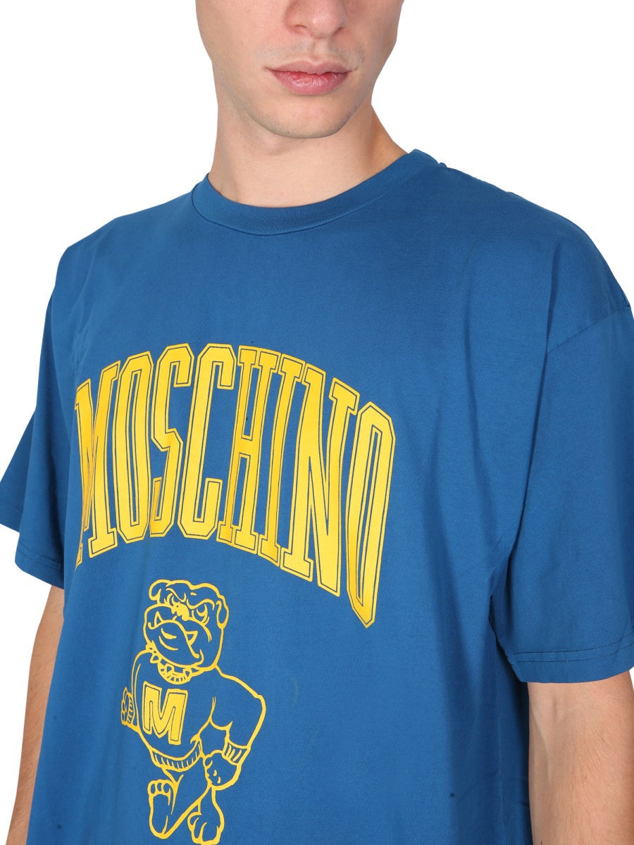 Moschino Men T-Shirt With Print - 4