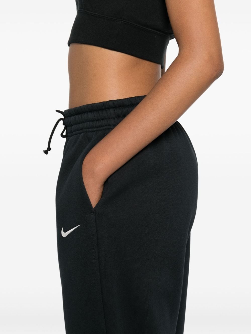 high-waist track pants - 5