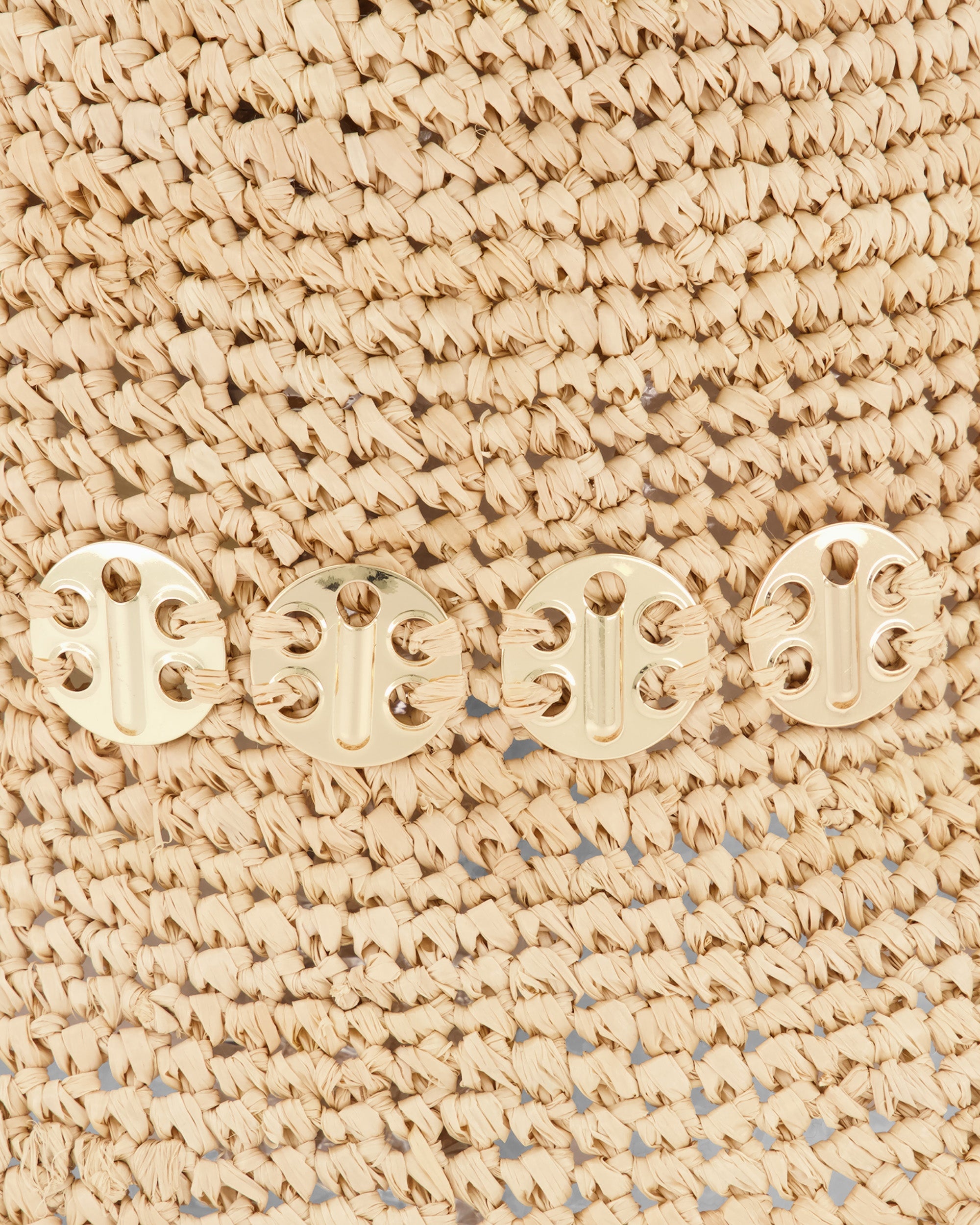 Iconic 1969 Embellished Raffia Bucket Hat - 3