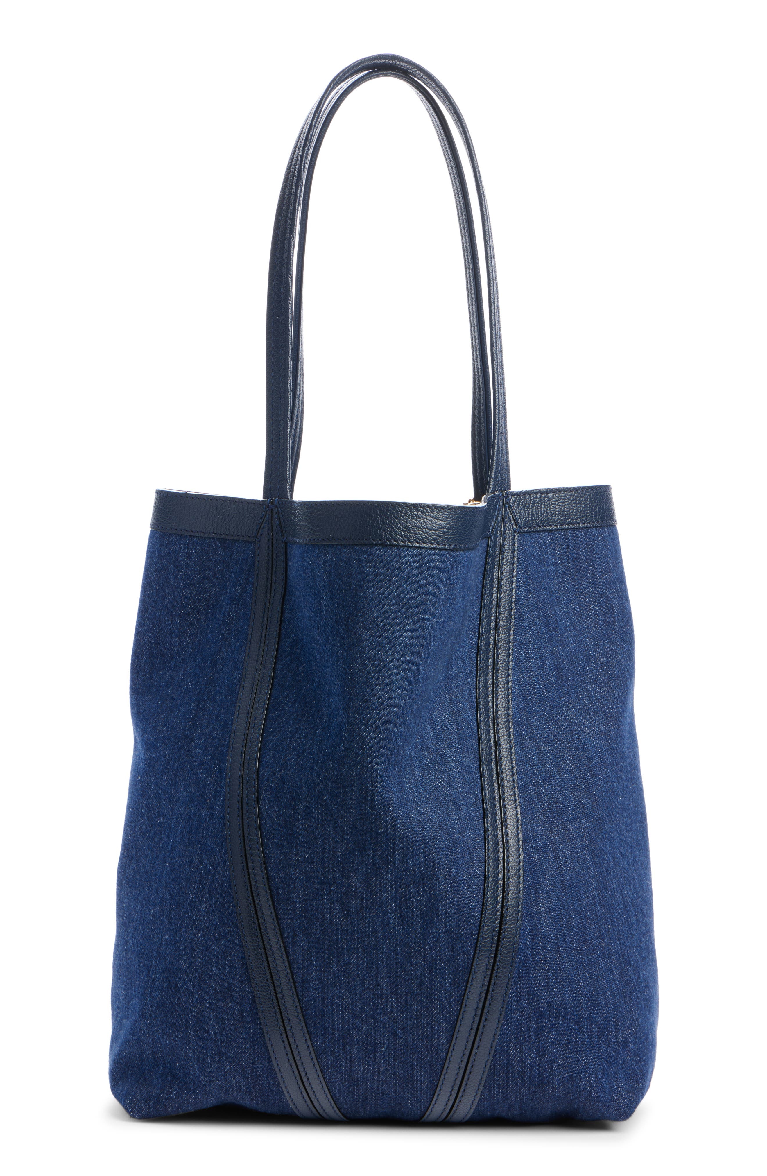 Chloé Spin Denim Tote in Submarine Blue at Nordstrom - 4