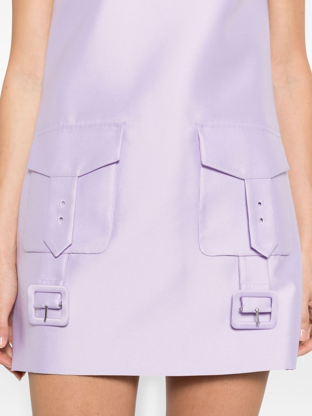 taffeta mini dress - 5