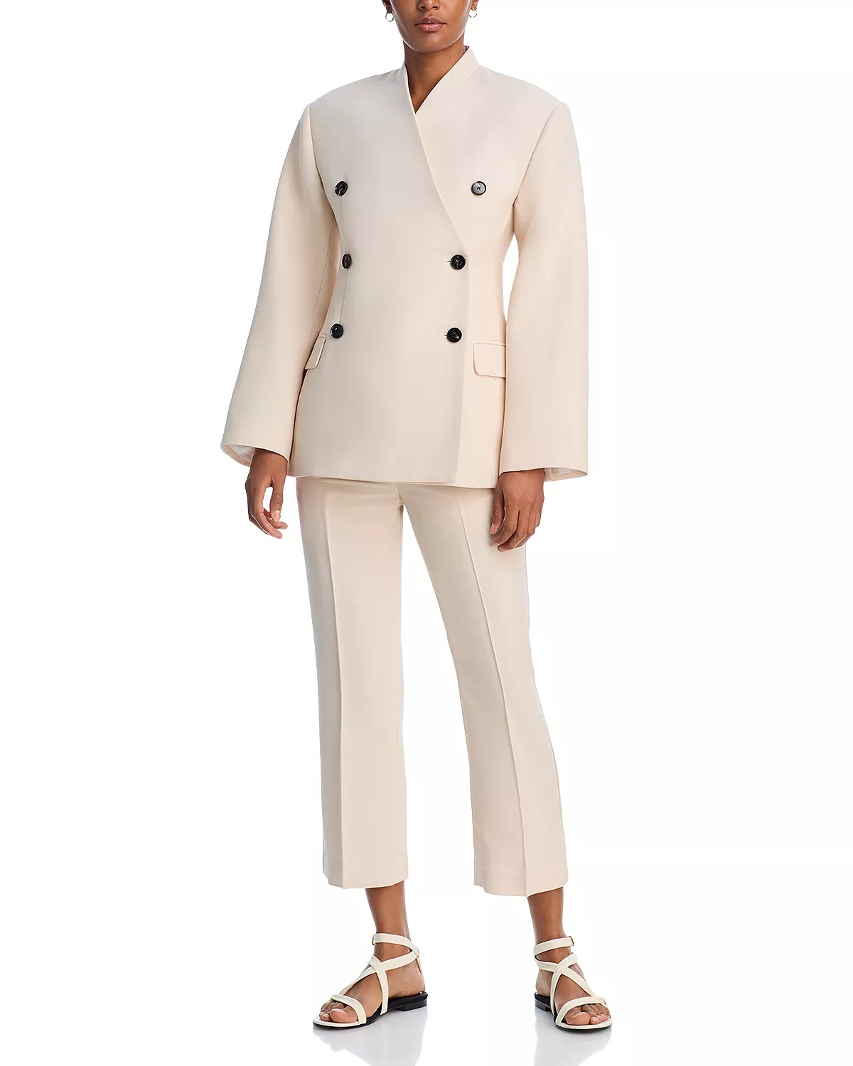 Collarless Jacket - 2