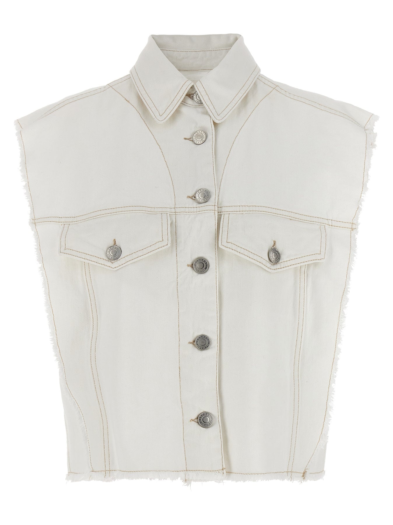 Tyra Gilet White - 1