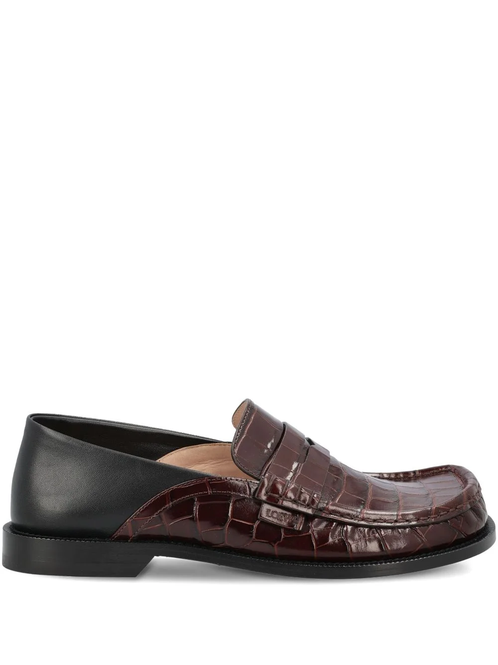 Campo crocodile-effect loafers - 1