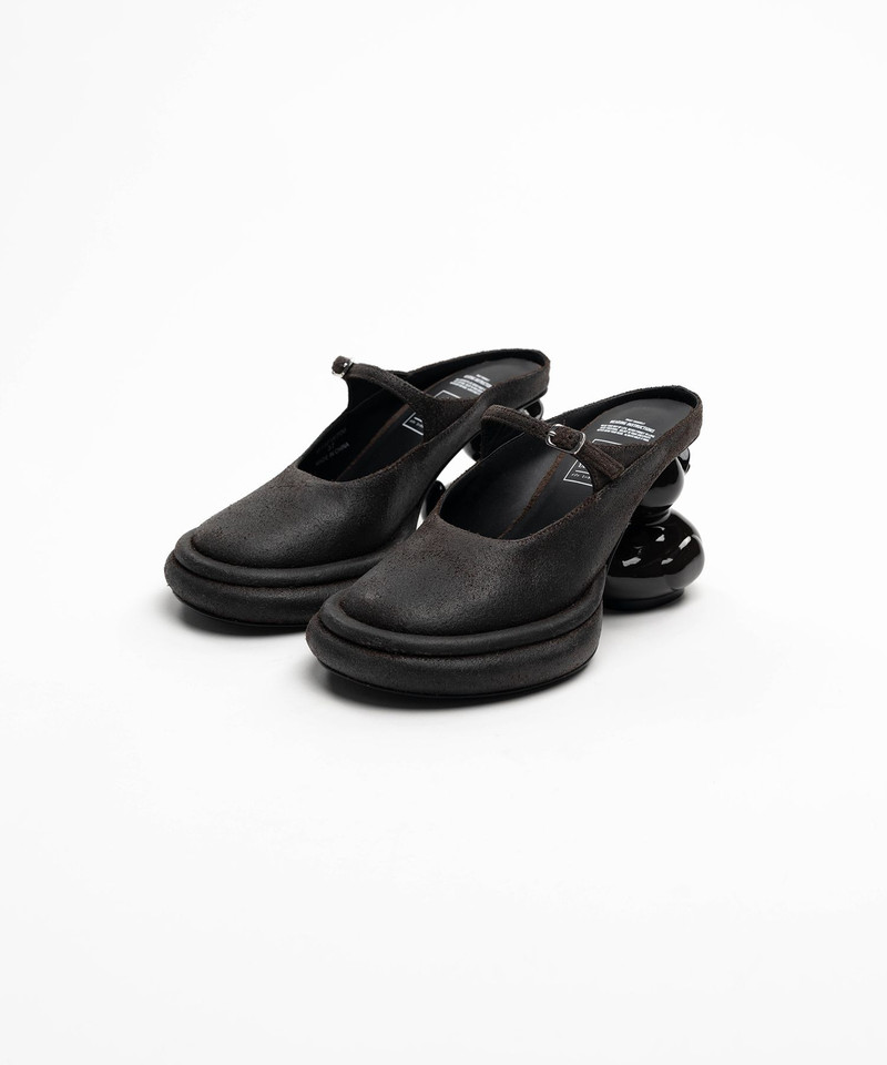 Duck Heel Suede Mule 13
