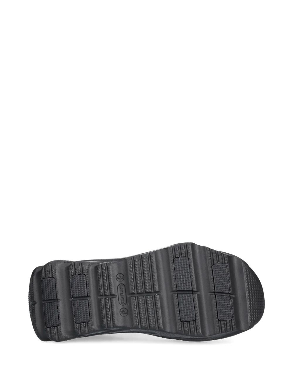 lace-up speckled sneakers - 5