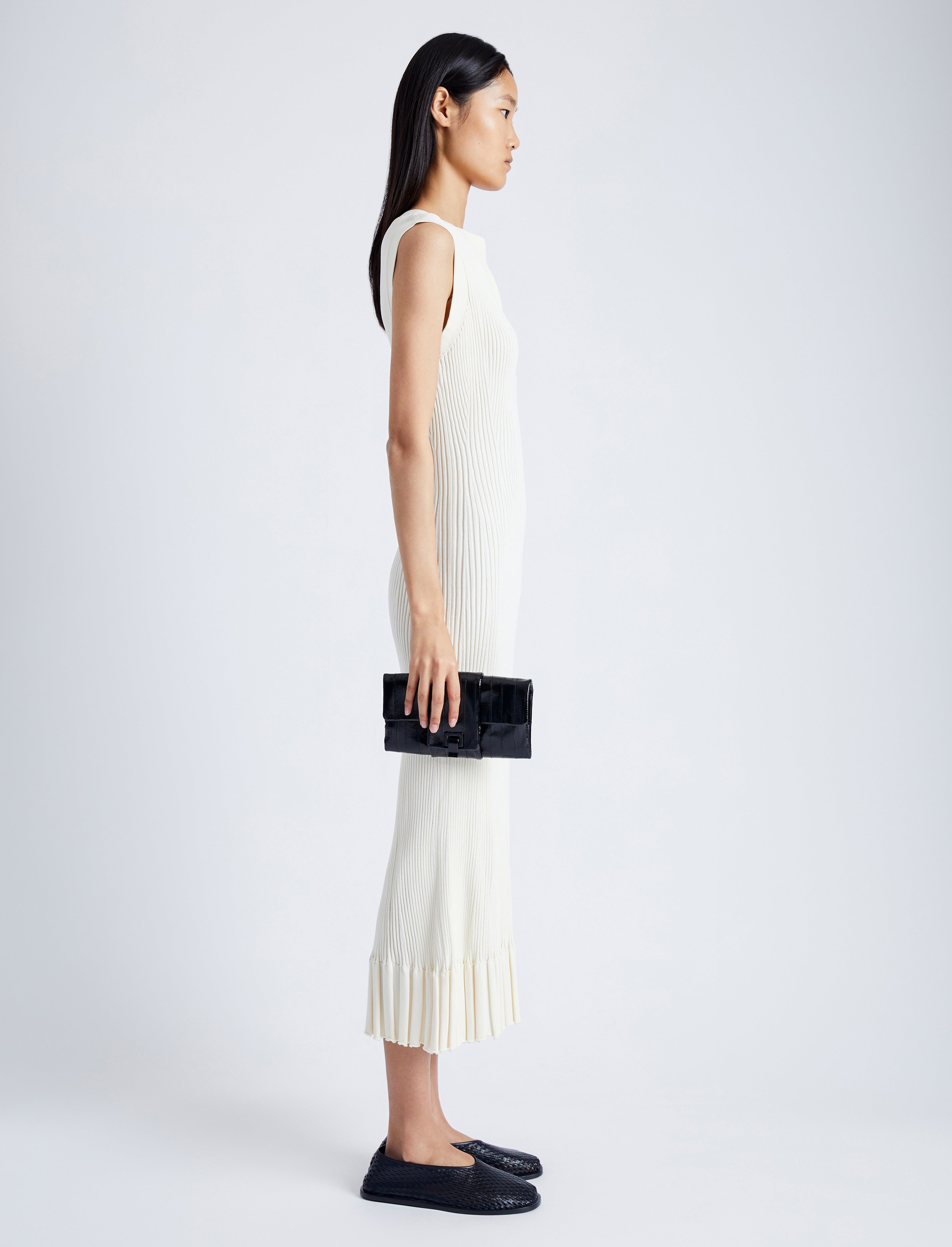 Flip Shoulder Bag in Eel - 6