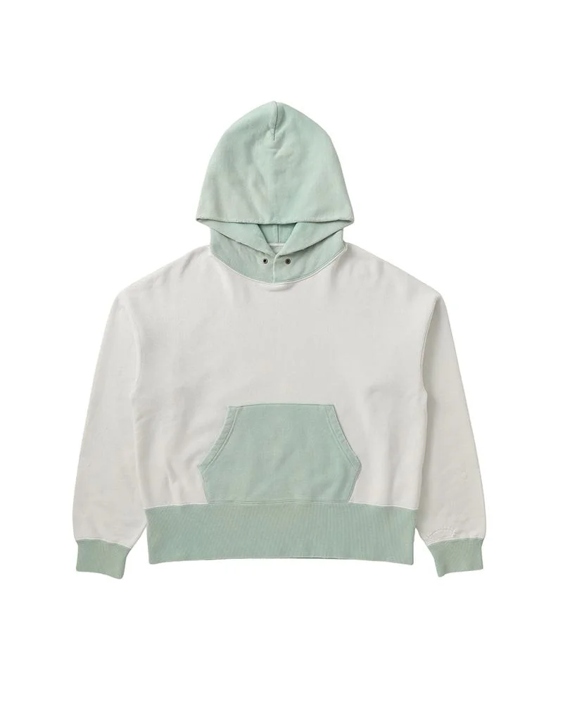 FELLOW HOODIE P.O. 2-TONE CRASH LT.GREEN - 1