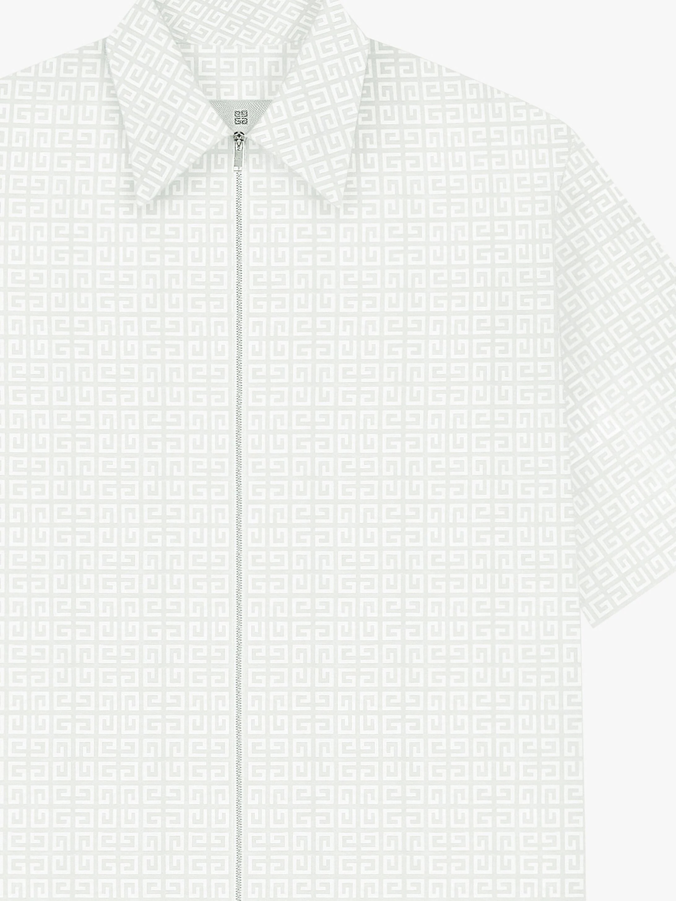 4G PRINTED ZIPPED SHIRT - 5