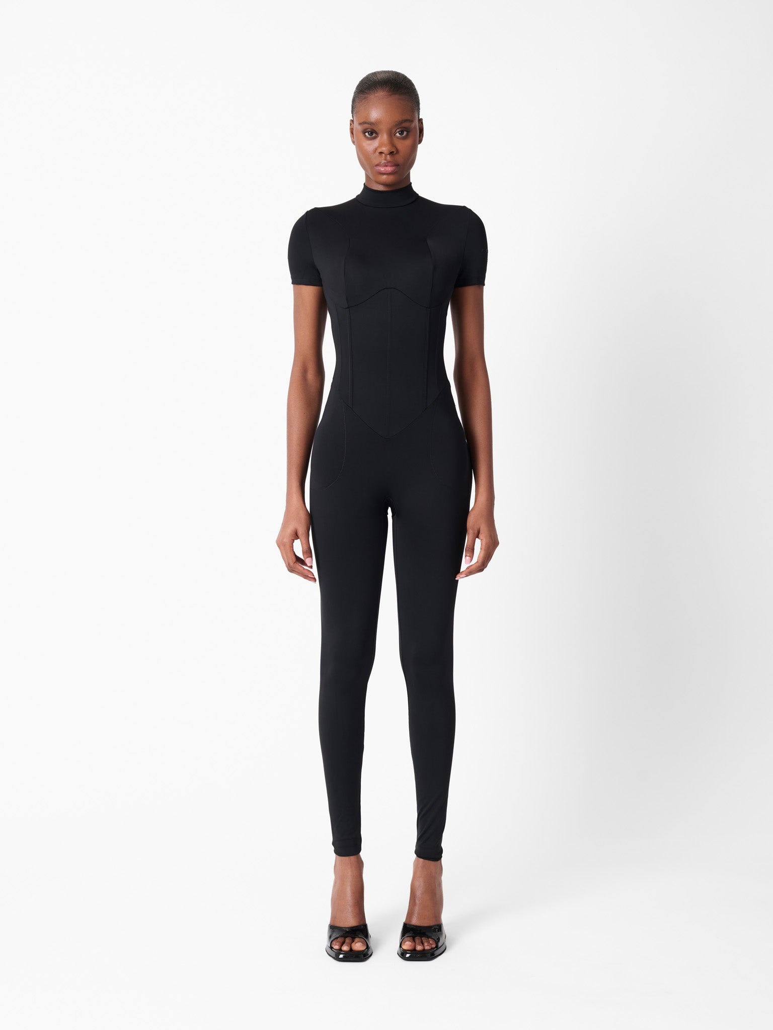 ALRITE LOVE PADDED JUMPSUIT BLACK - 2