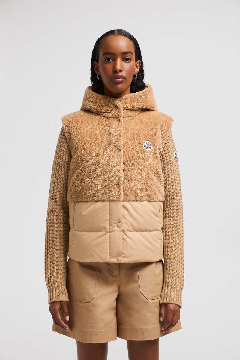 Floy Teddy Hooded Down Vest 3