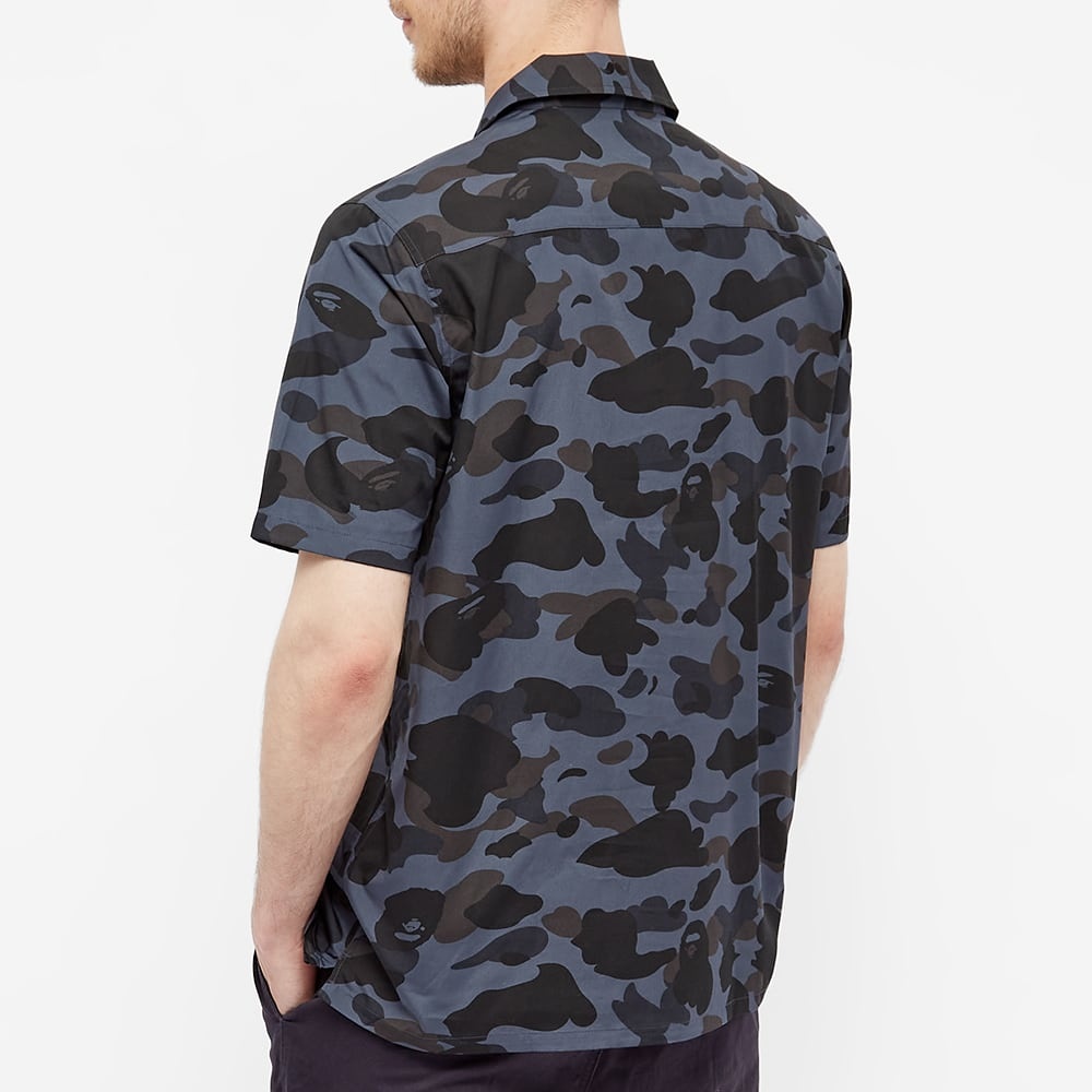 A Bathing Ape Mr Camo Open Collar Shirt - 5