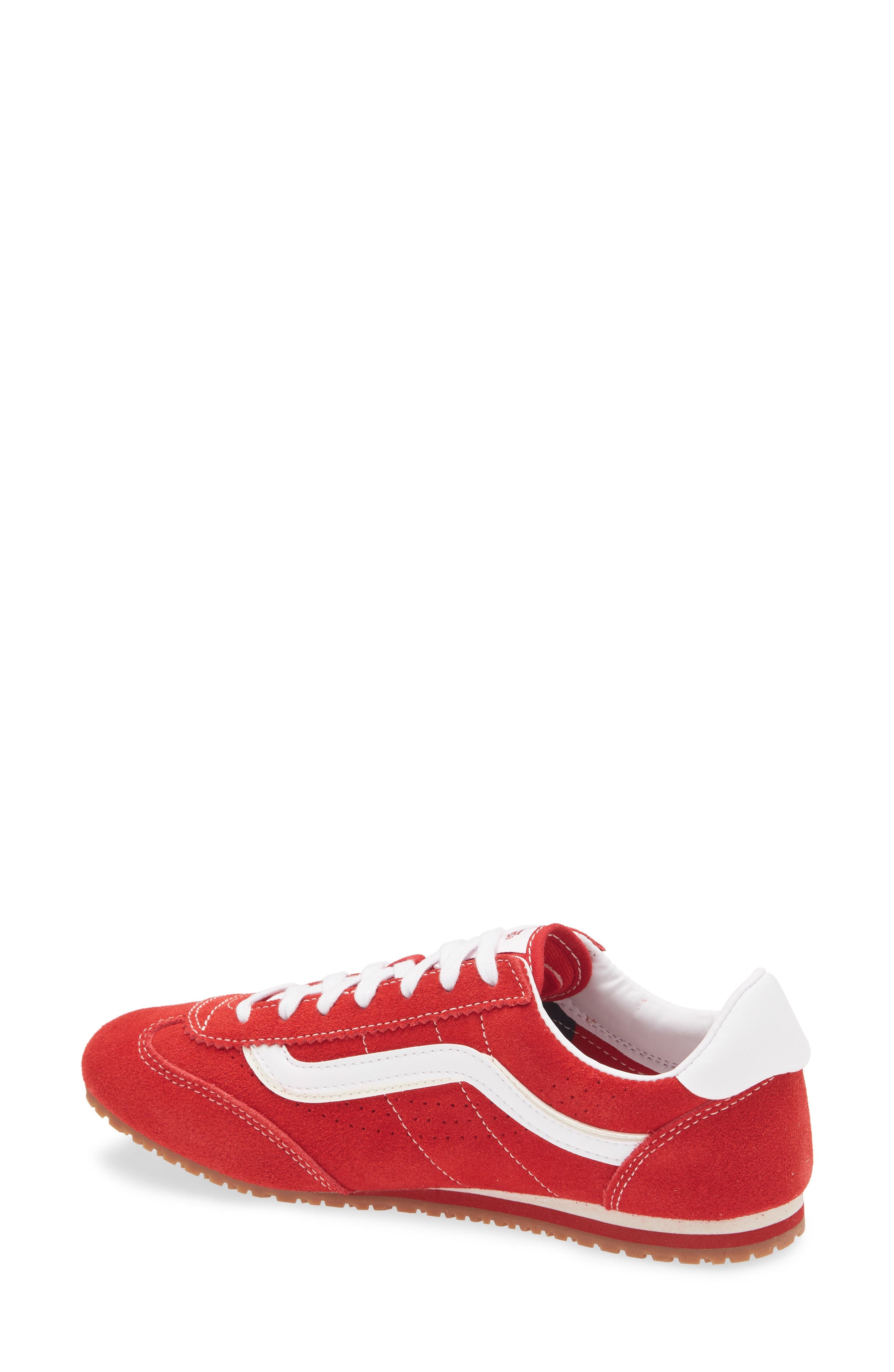 Vans Super Lowpro Sneaker in Racing Red at Nordstrom - 4