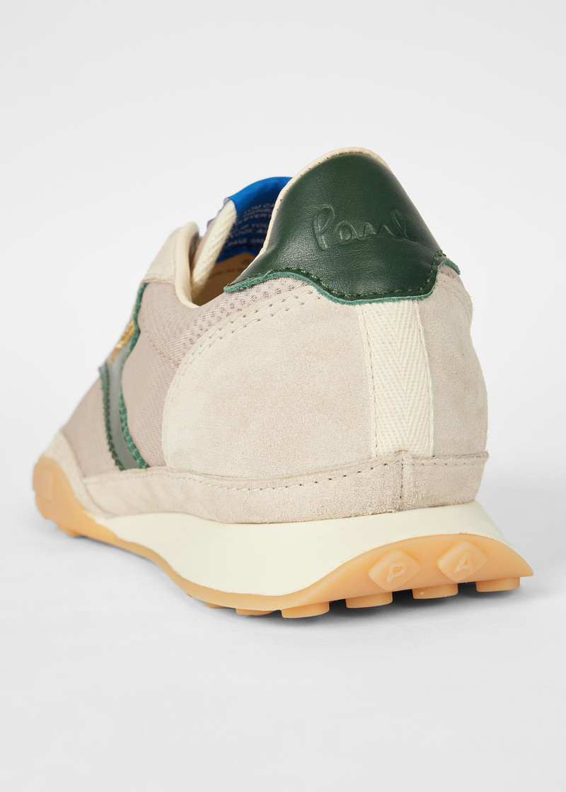 Paul Smith Ecru 'Wally' Trainers outlook