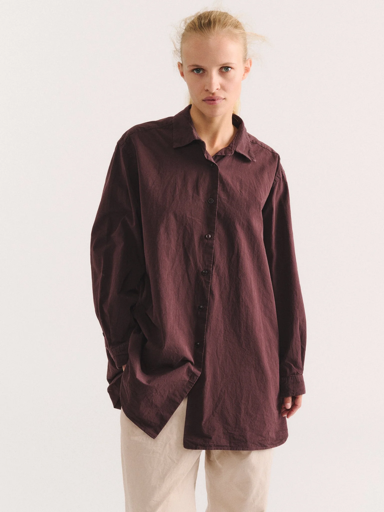 IKLA SHIRT - PAPER COT - EBONY - 1