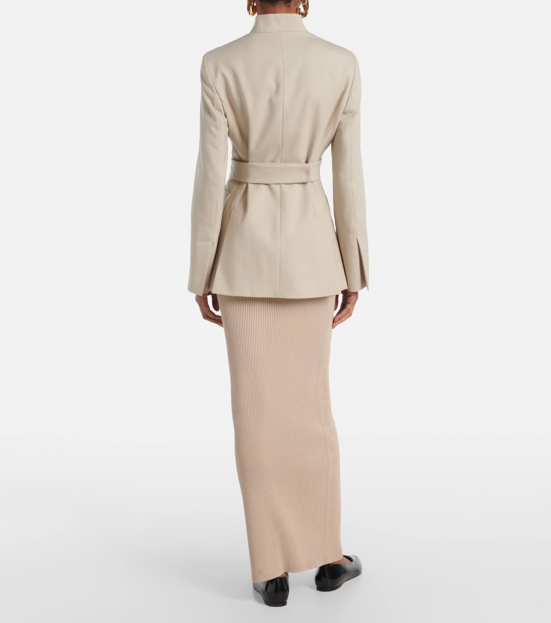 Nereo wool, mohair, and silk blazer - 3