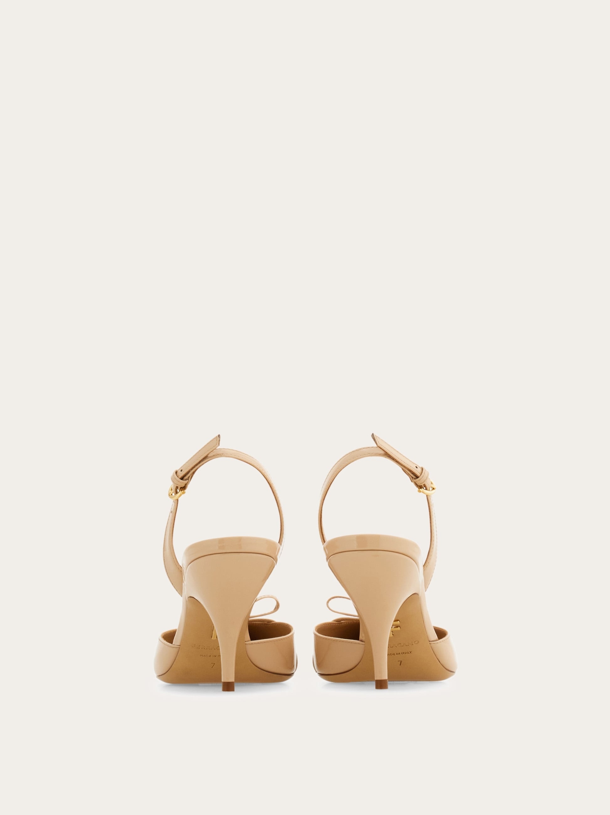 Mini bow slingback - 4