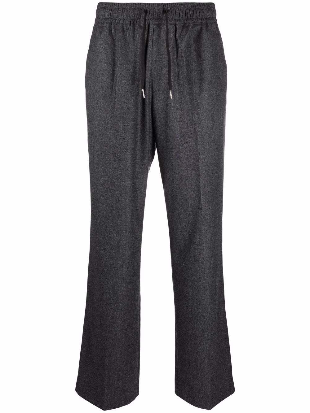 Neptune drawstring wool trousers - 1