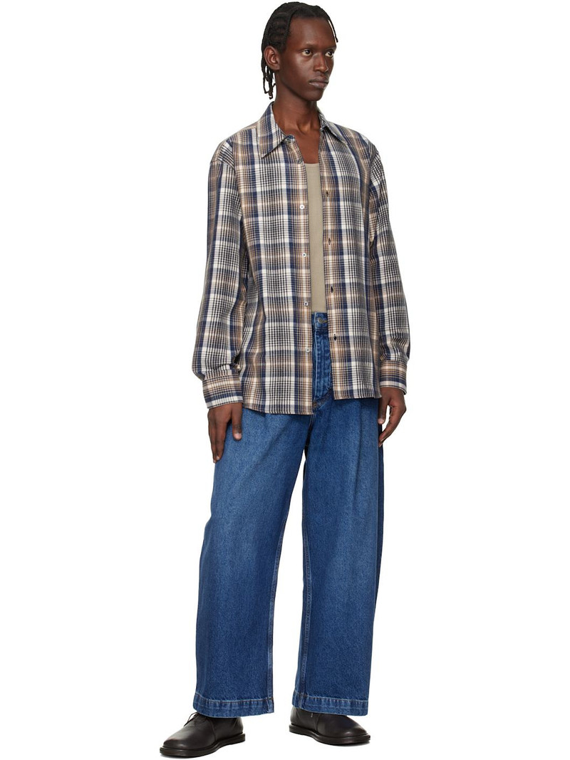 Studio Nicholson Indigo Puch Italian Denim Jeans outlook