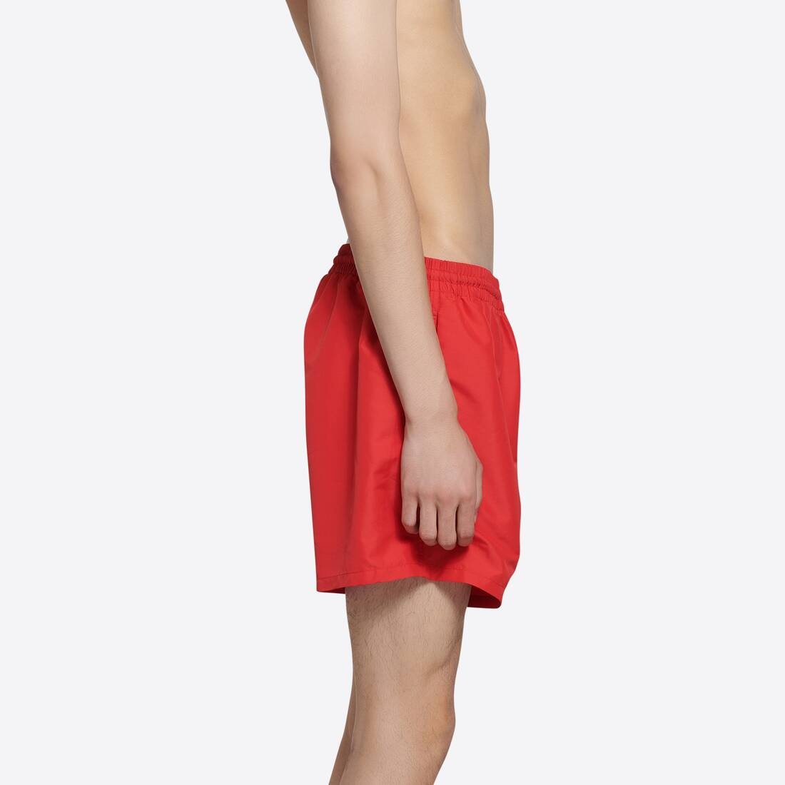 Men's Swim Shorts in Red - 4