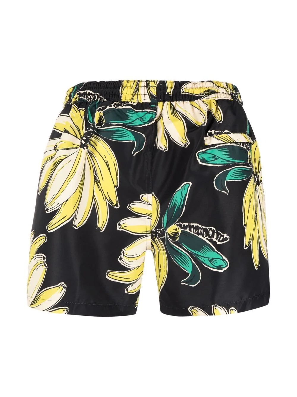 floral-print drawstring swim shorts - 2