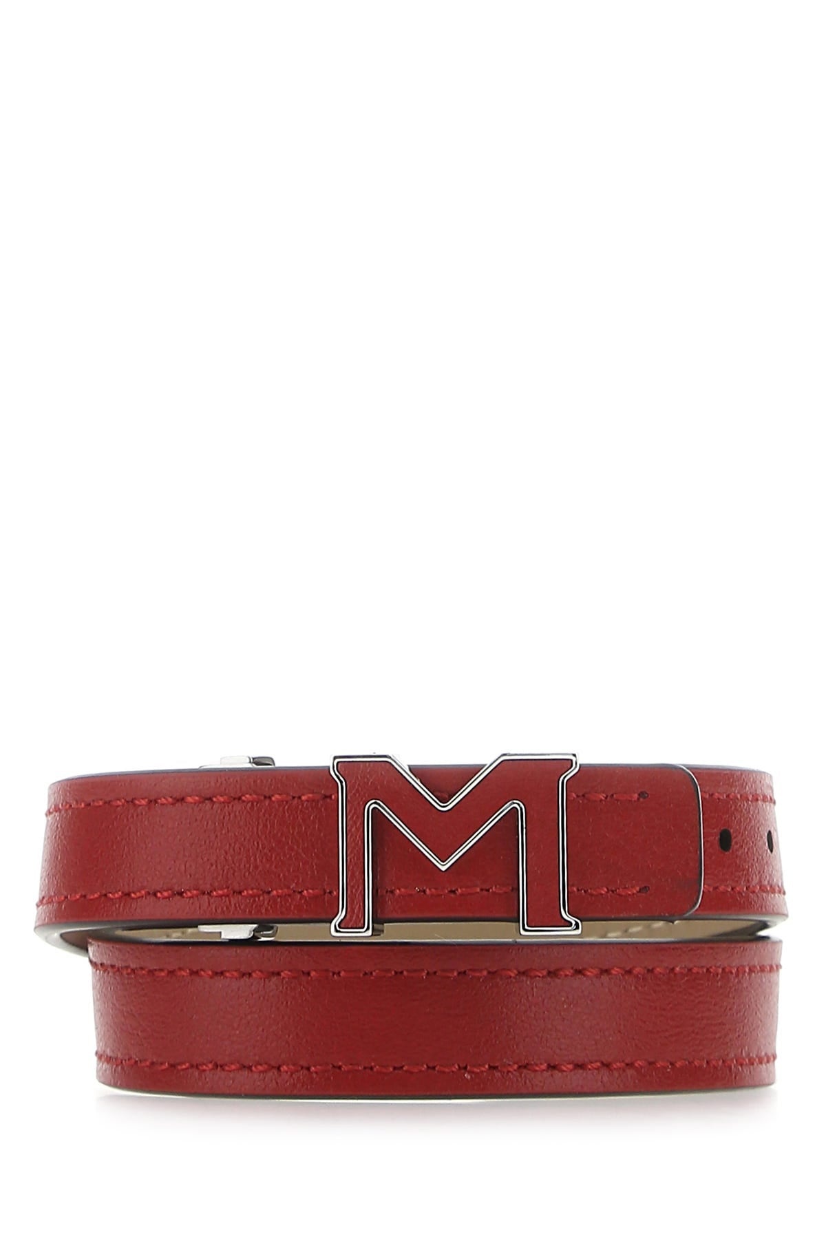 ブレスレット Montblanc SS22 Red leather bracelet (129501 RED) Montblanc)RED bracelet - Luxury Bracelets – Montblanc® GB