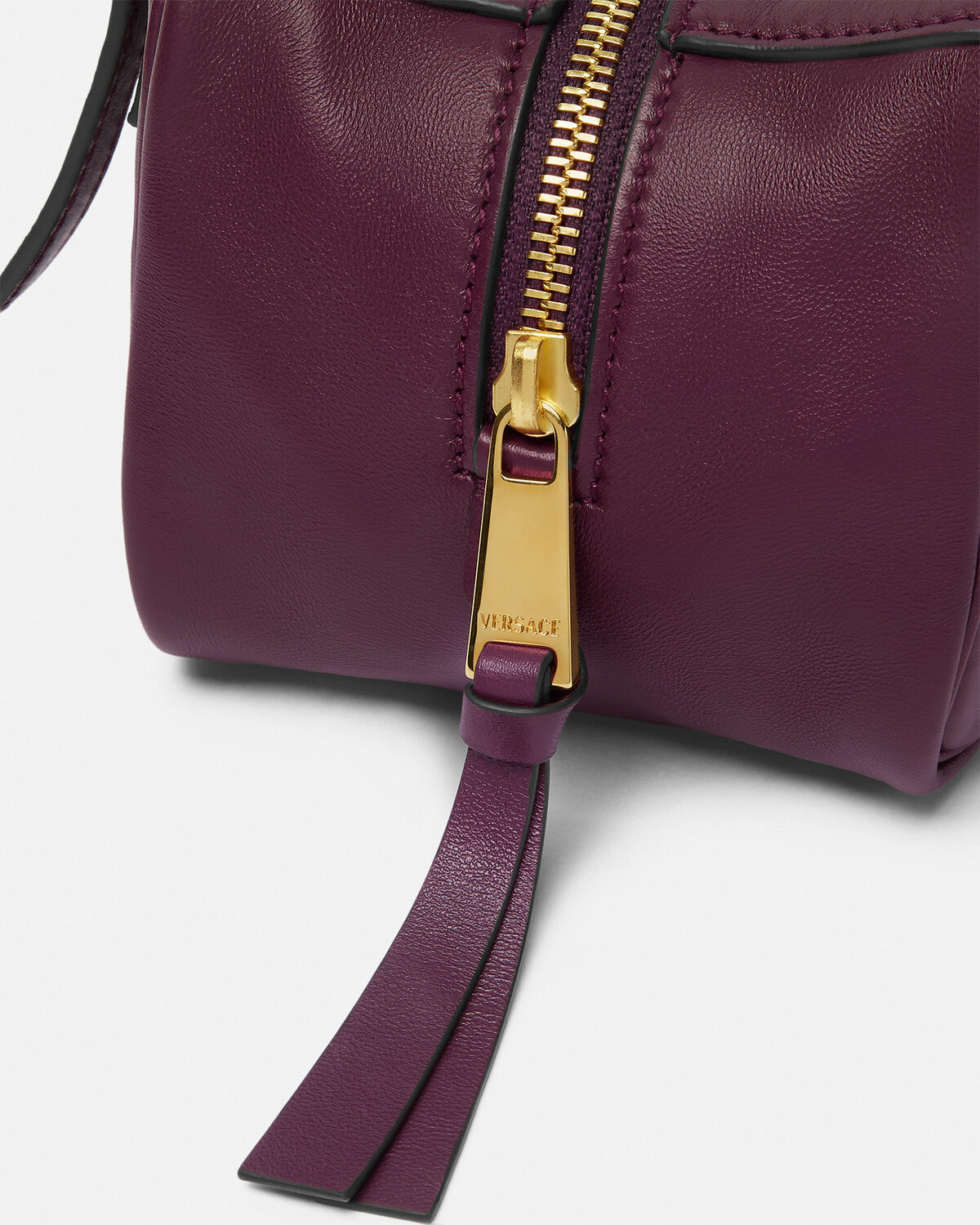 Versace Tag Bowling Shoulder Bag - 4