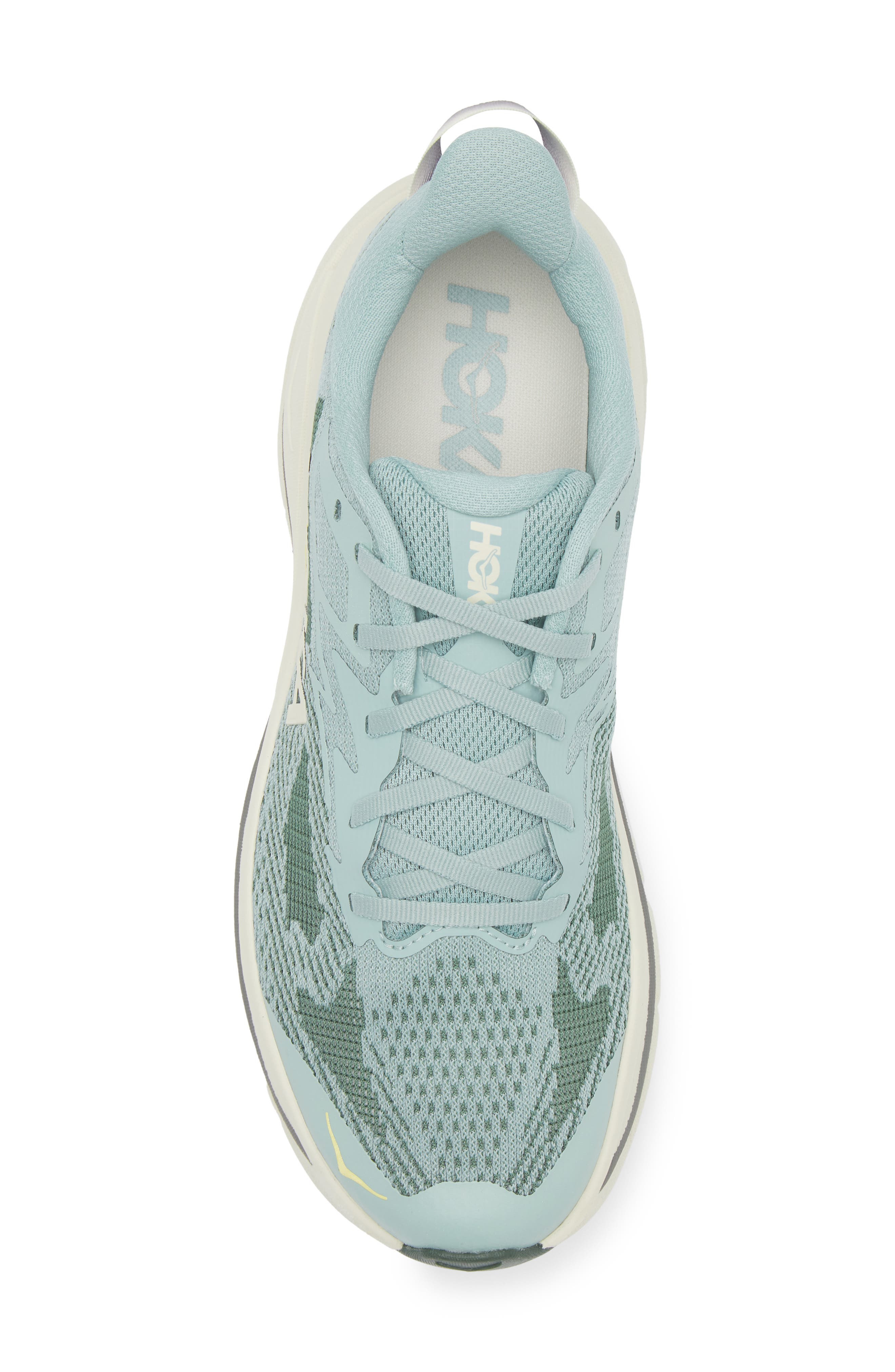 HOKA Challenger 8 Running Shoe in Jade /Truffle Salt at Nordstrom - 5