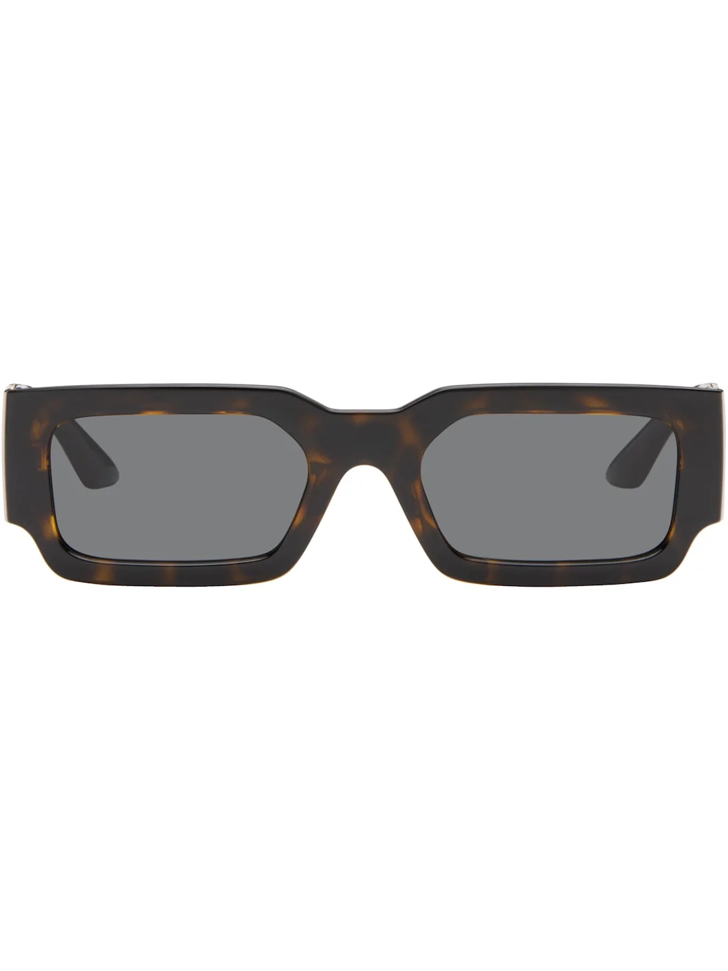 Brown Greca Sunglasses - 1