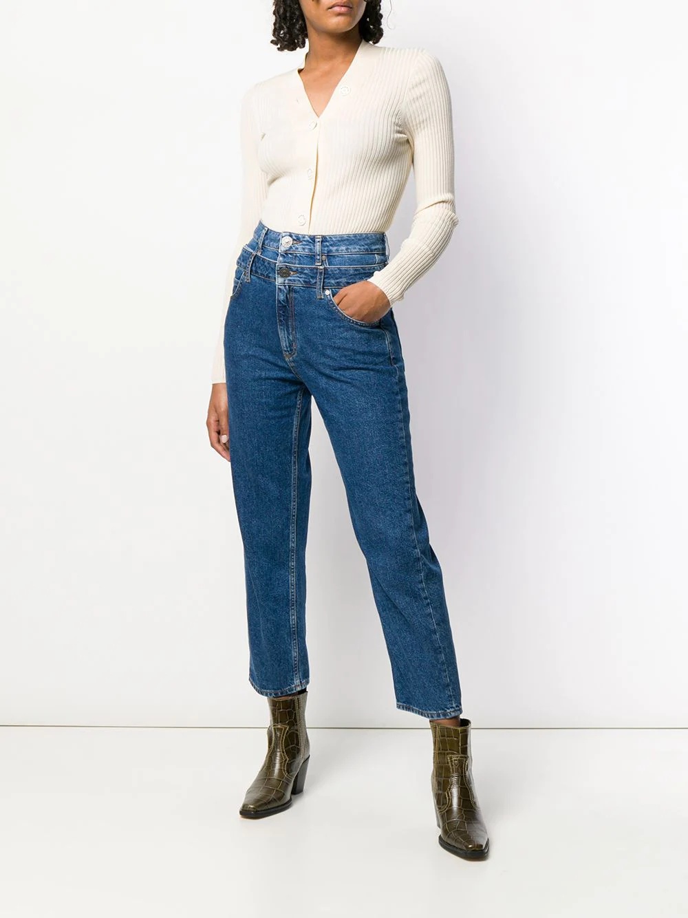 Kitty double-waisted jeans - 2