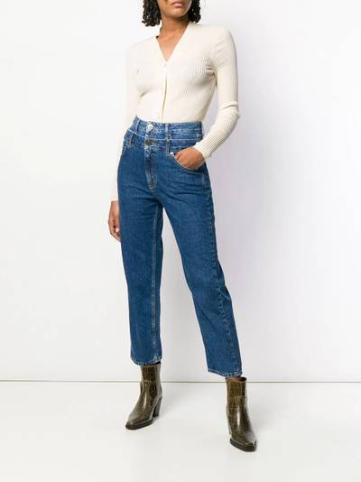 Sandro Kitty double-waisted jeans outlook