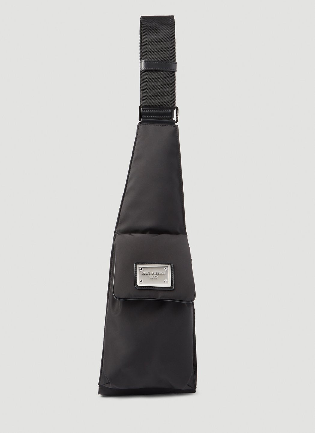 Dolce & Gabbana Men Logo Plaque Nylon Belt Bag - 1
