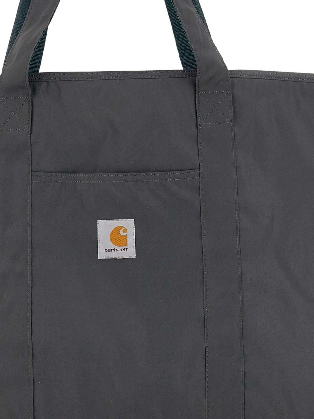large logo-patch tote bag - 4