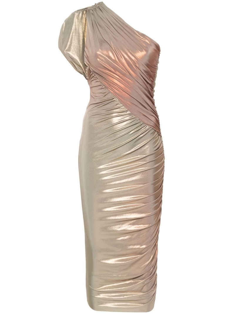 Amira asymmetric midi dress 1