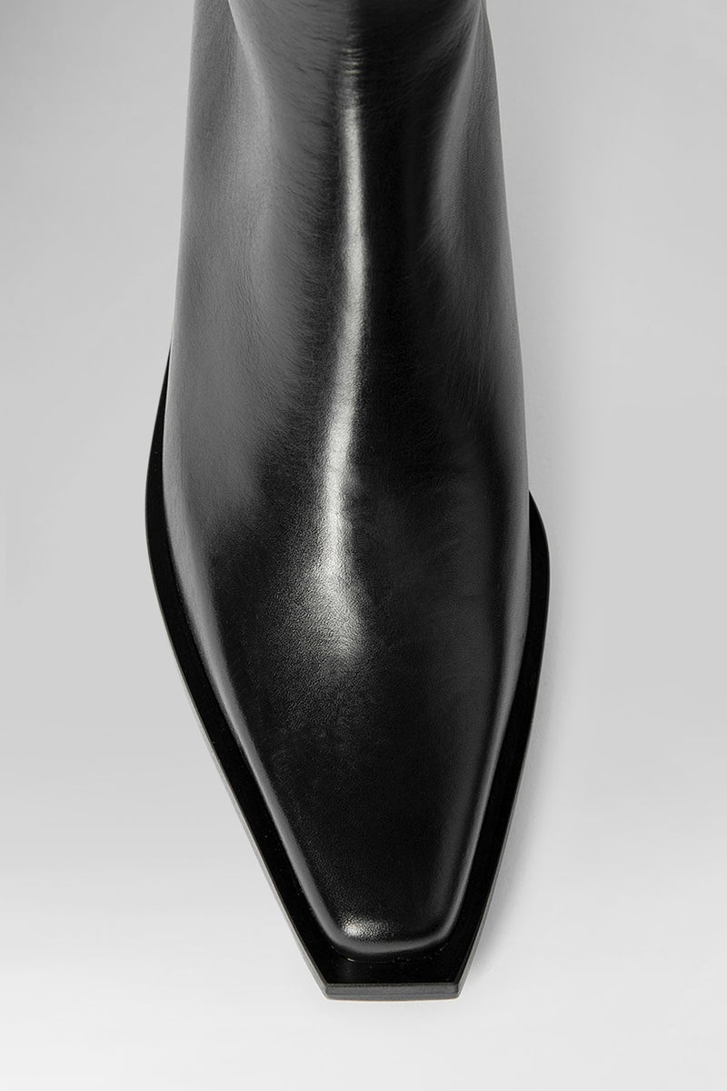 Rumi Cowboy Ankle Boots - 5